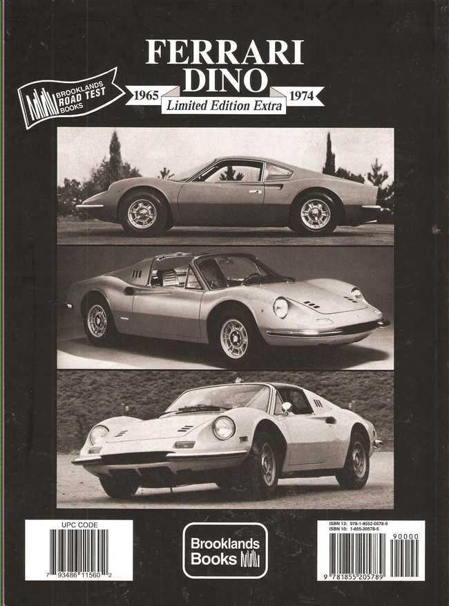 Ferrari Dino 1965 - 1974 Limited Edition Extra