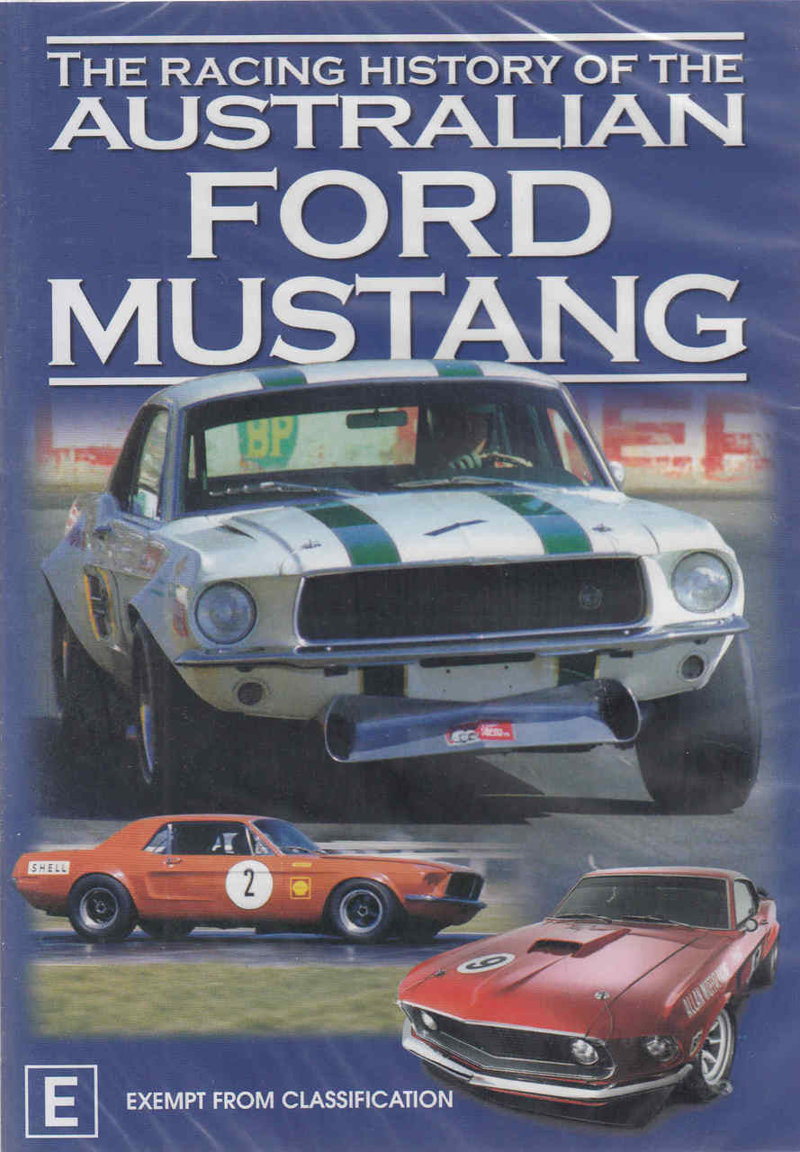 The Racing History of the Australian Ford Mustang DVD - front