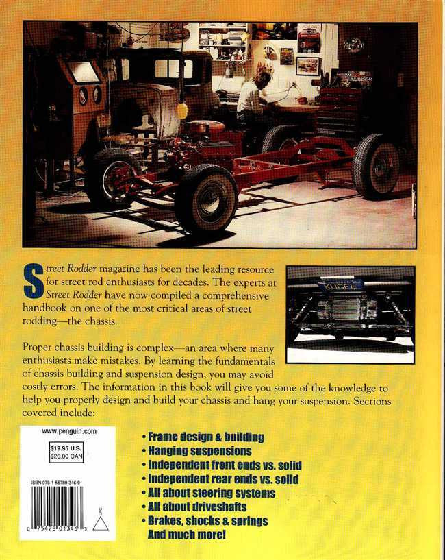 Street Rodder's Chassis &amp; Suspension Handbook