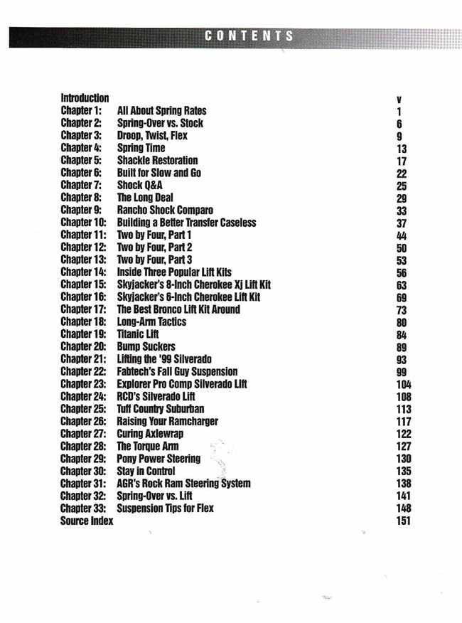 4 Wheel &amp; Off Road Chassis &amp; Suspension Handbook
