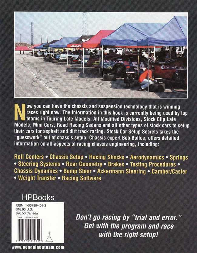 Stock Car Setup Secrets