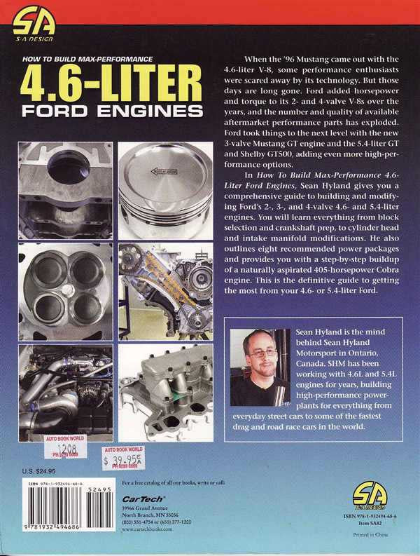 How to Build Max-Performance 4.6 - Liter Ford Engines