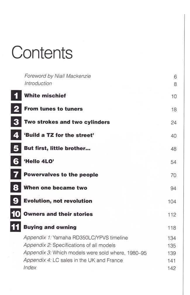 Yamaha RD350LC, RD350YPVS