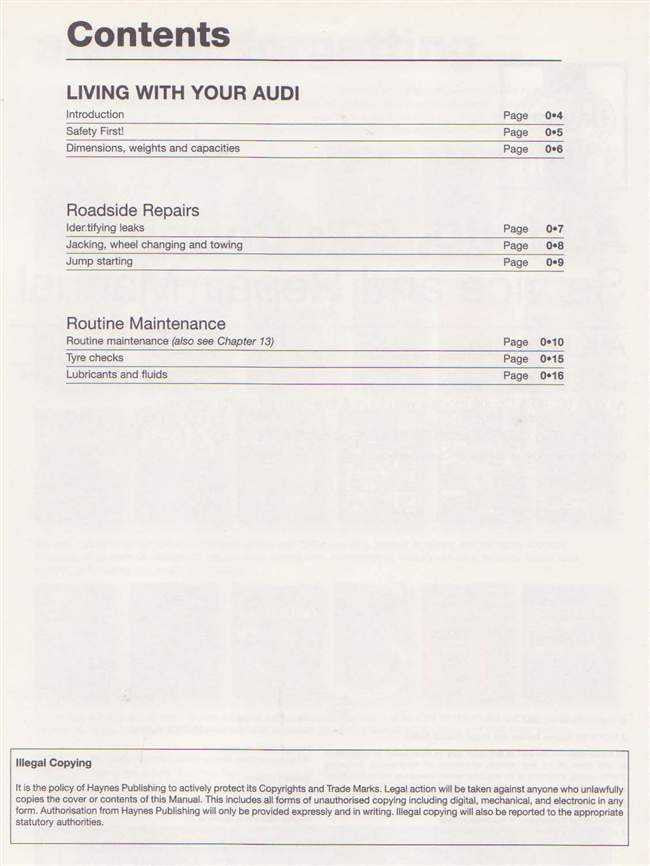 AUDI 80, 90 &amp; Coupe 1986-1990 Repair Manual