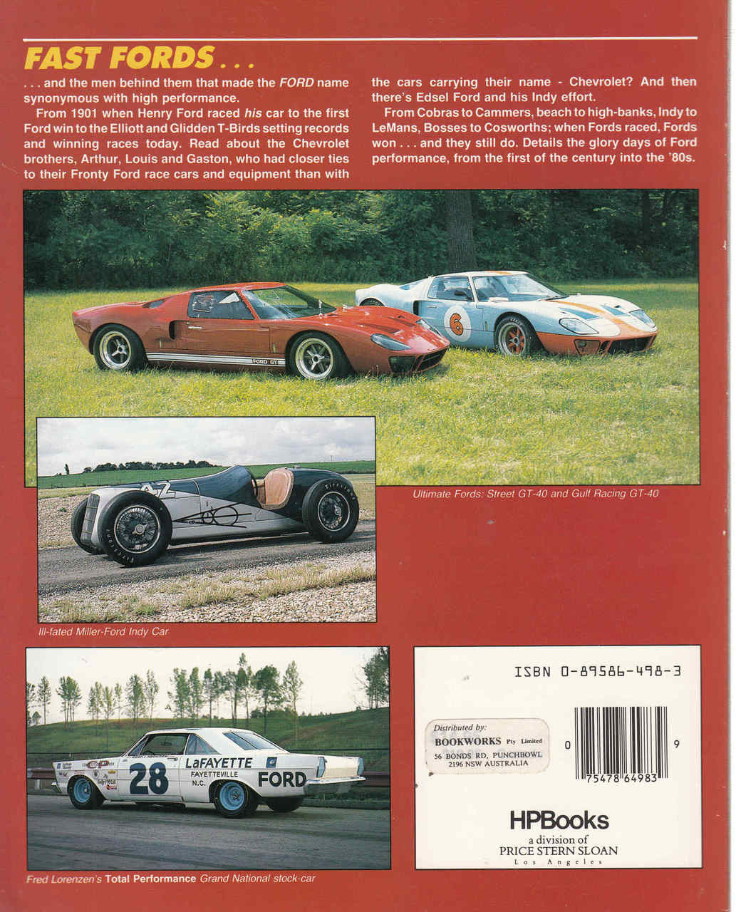 Fast Fords - Alex Gabbard - back