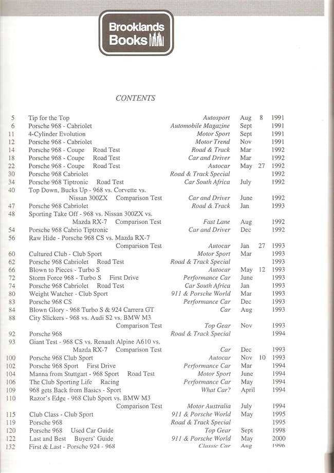 Porsche 968: Limited Edition Extra