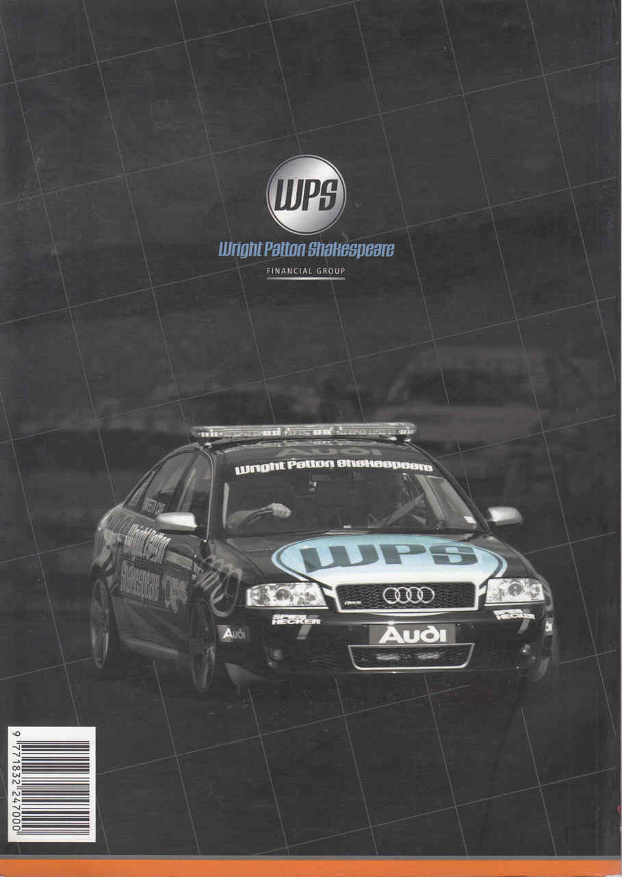V8 Supercars Australia 2004 Yearbook ( 9771832247000) - back