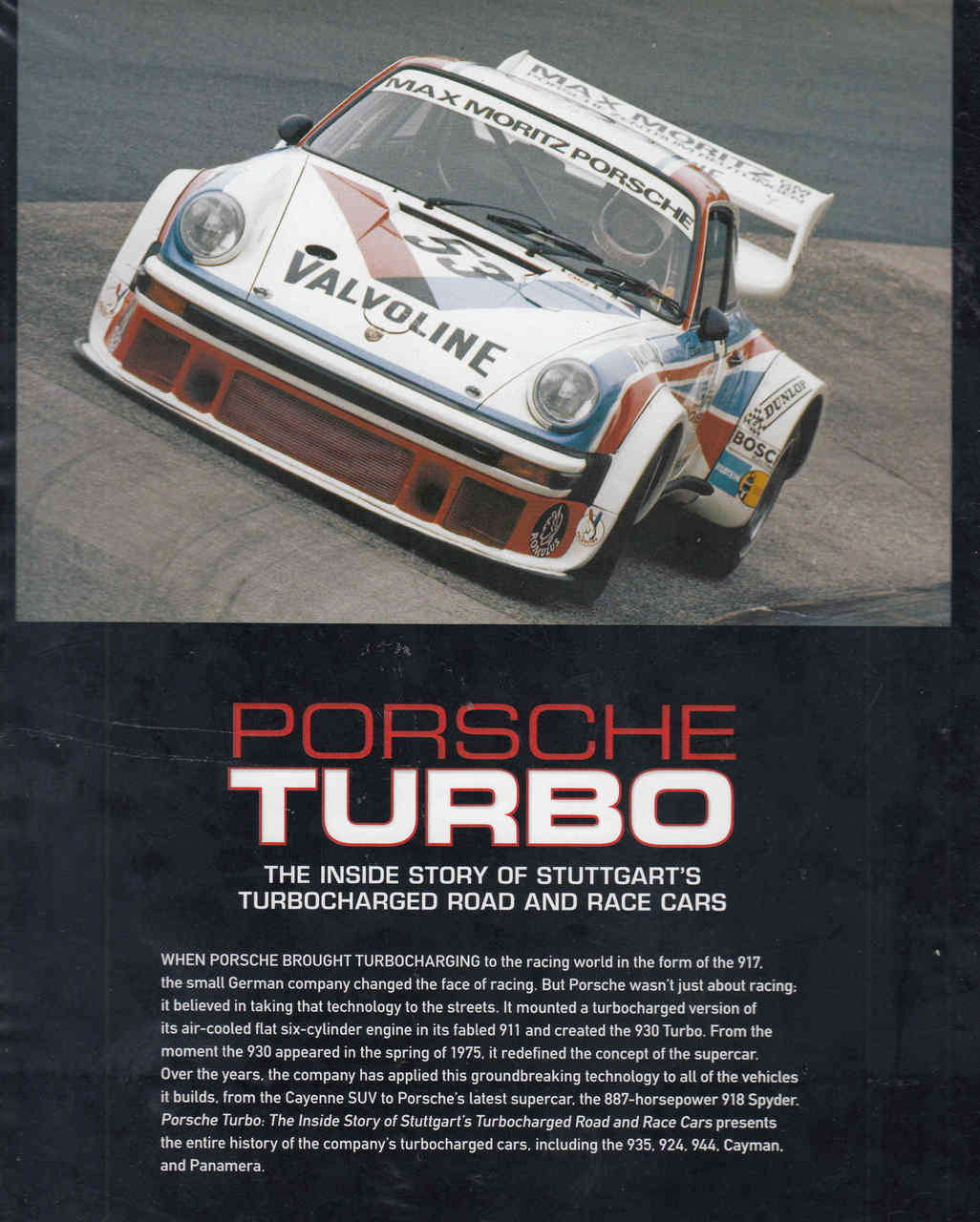 Porsche Turbo: The Inside Story Of Stuttgart's Turbocharged Road And Race Cars  - back