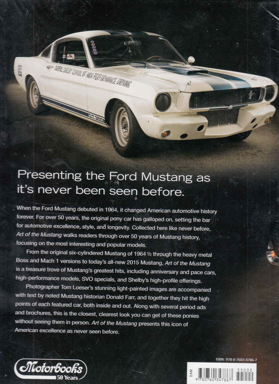 Art Of The Mustang - back