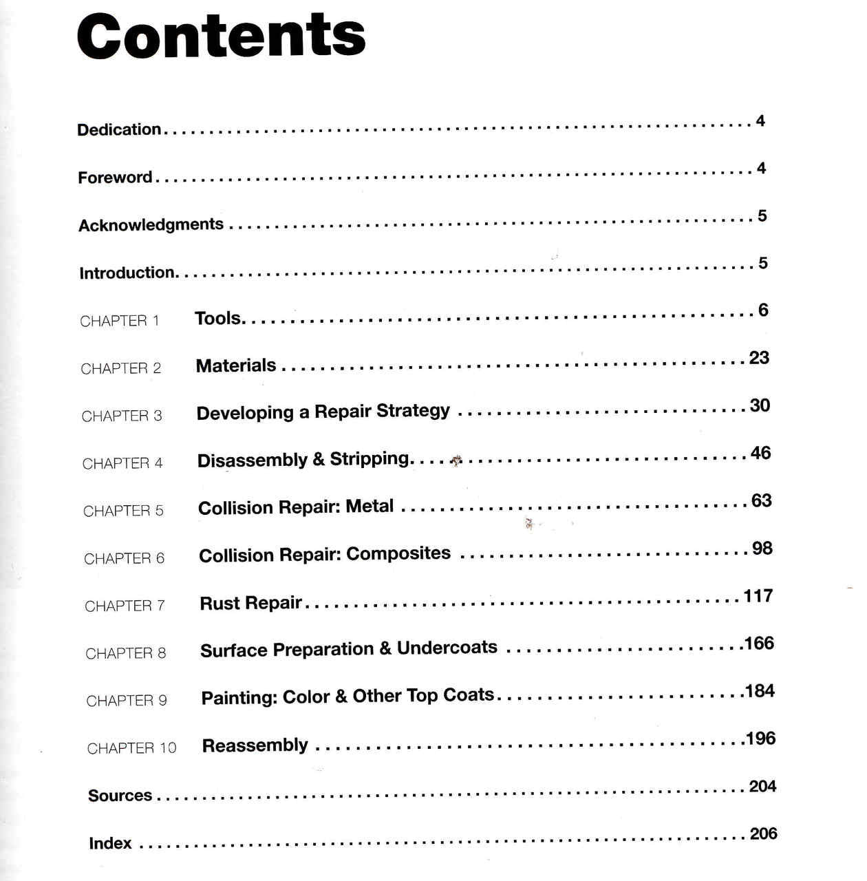 The Complete Guide To Auto Body Repair - 2nd Edition - cont