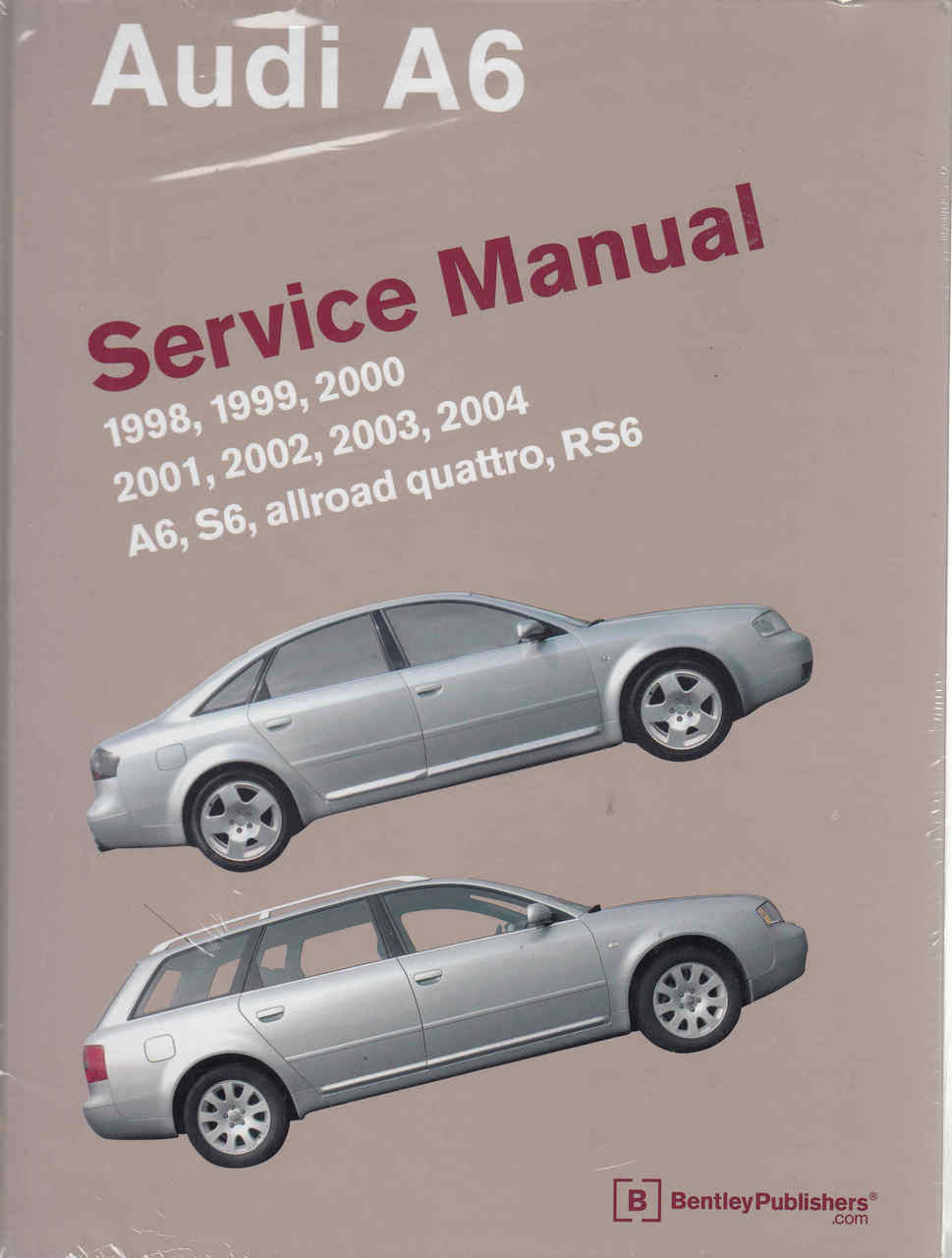 Audi A6, S6, Allroad Quattro, RS6 1998 - 2004 Service Manual - front