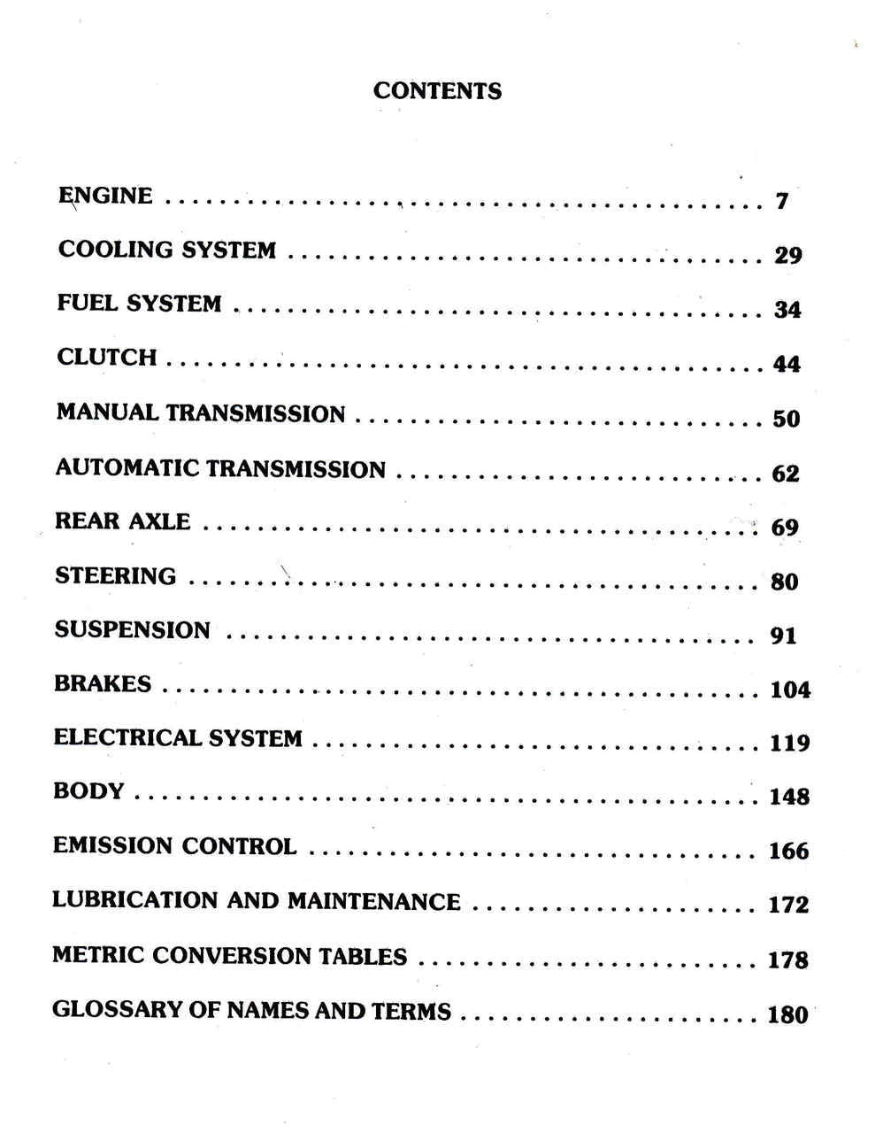 Ford Falcon Fairmont XC 8 Cylinder 1976 - 1979 Workshop Manual (9780855664572) (cont)
