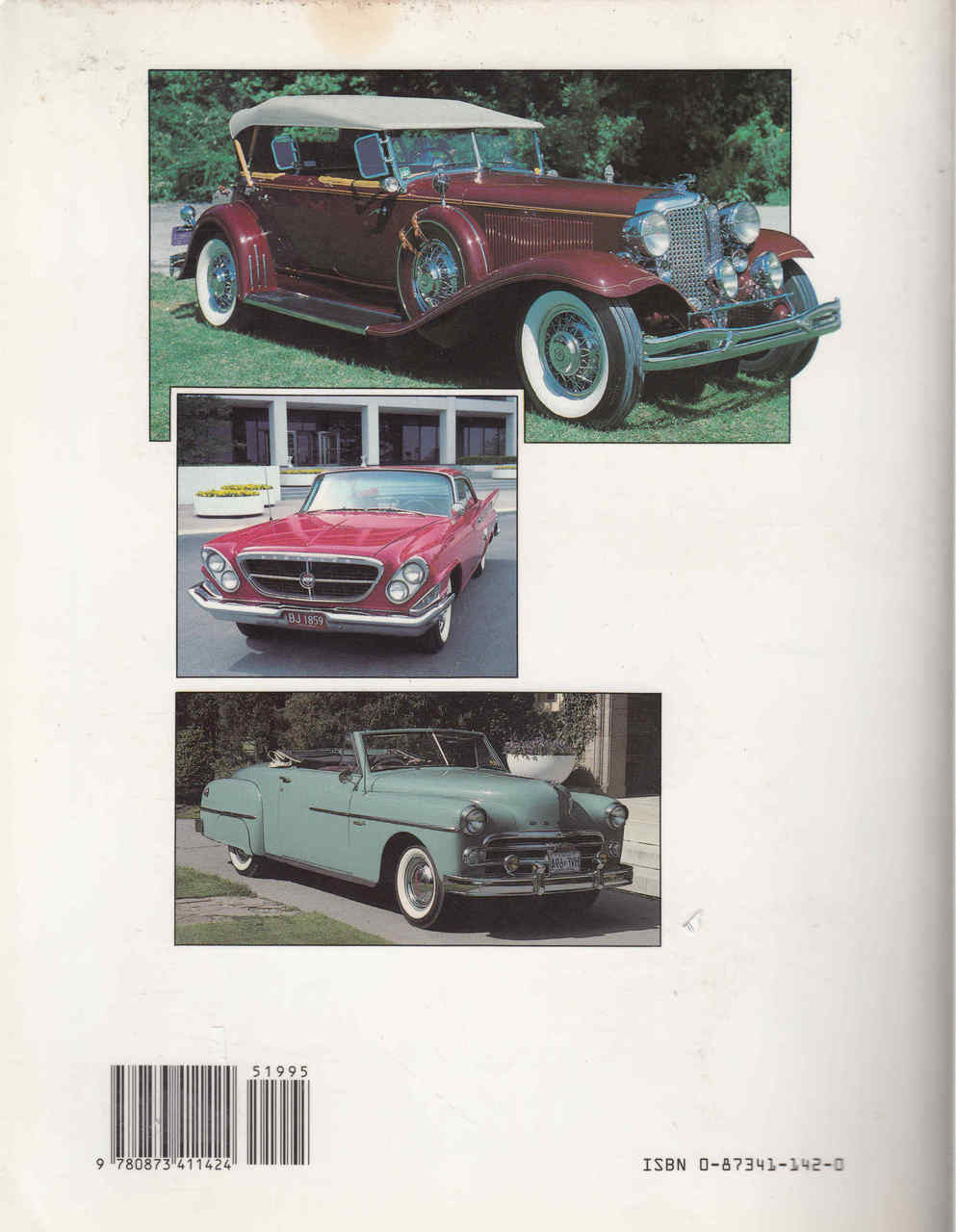 Standard Catalog of Chrysler 1924-1990 (9780873411424) - back