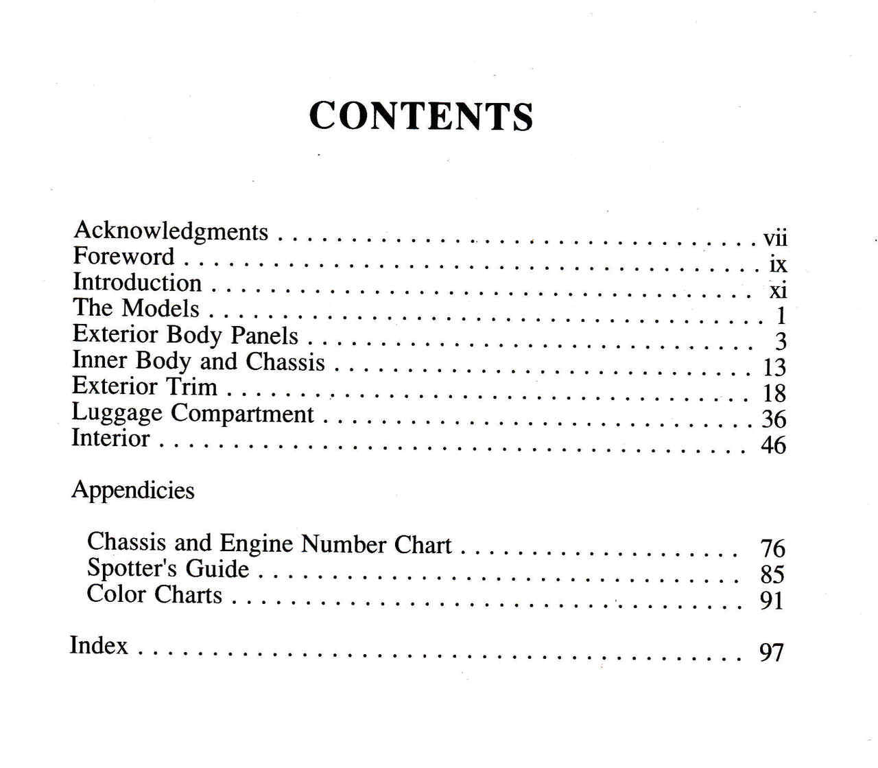 The 911 & 912 Porsche: A Restorer's Guide To Authenticity - cont