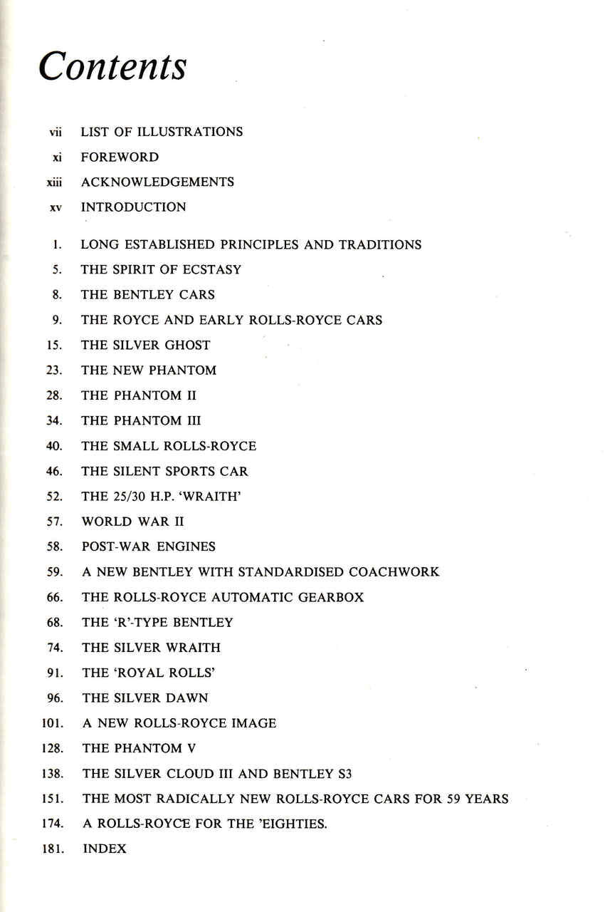 Rolls-Royce: The History of the Car (2nd Revised Edition) (9780946609000) - cont