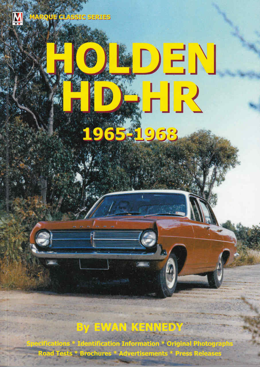 Holden HD - HR 1965 - 1968 Marque Classic Series (9780947079666) - front