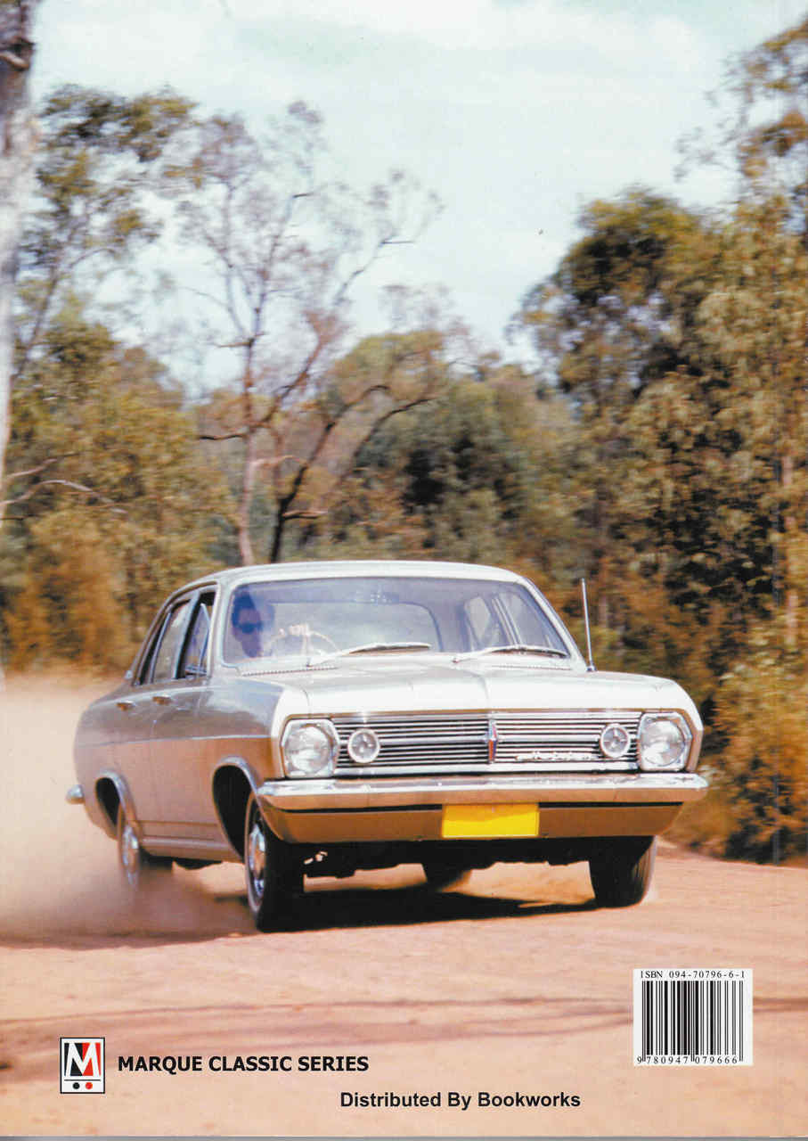 Holden HD - HR 1965 - 1968 Marque Classic Series (9780947079666) - back