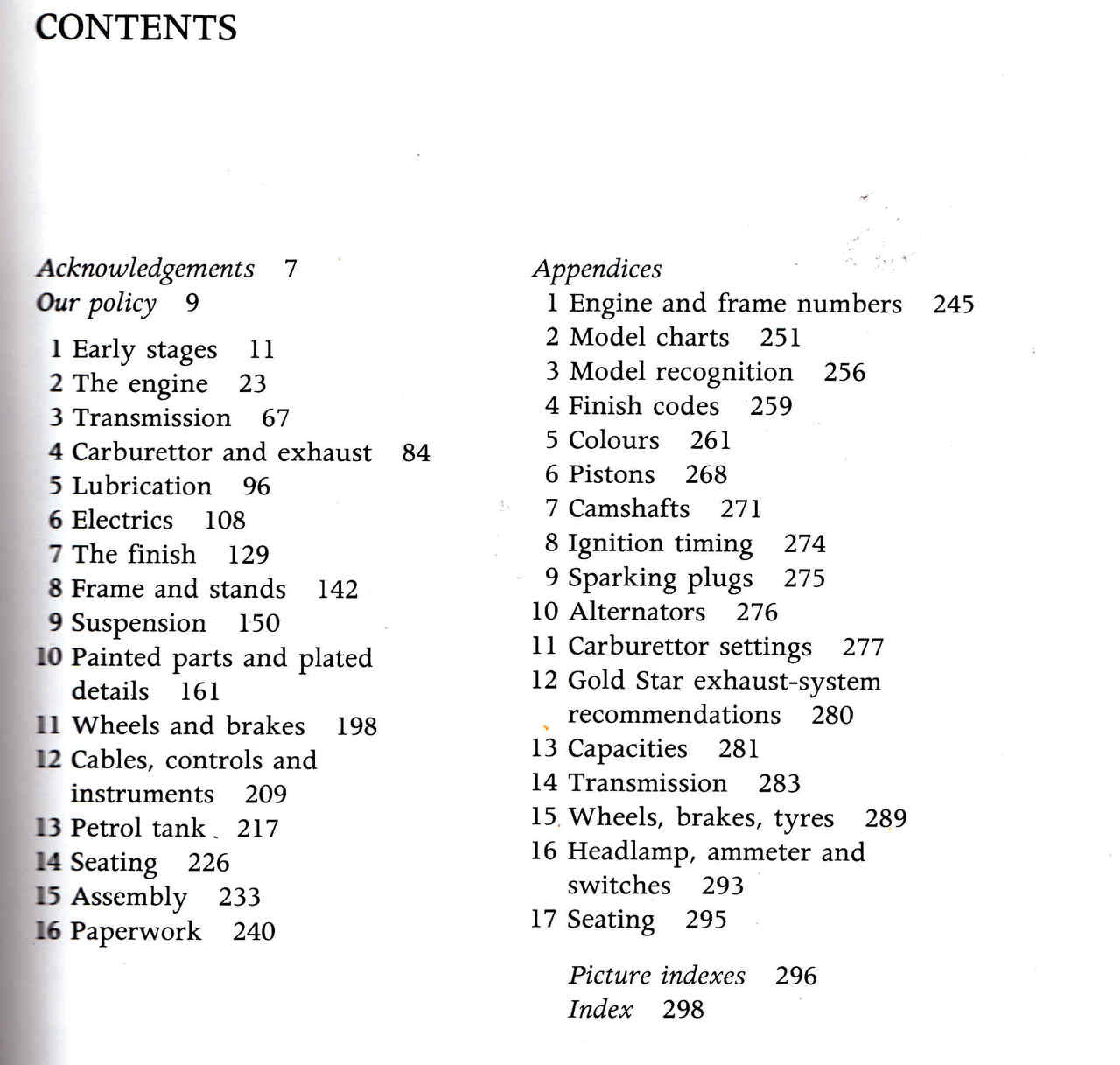 BSA Singles Restoration - Roy Bacon - cont