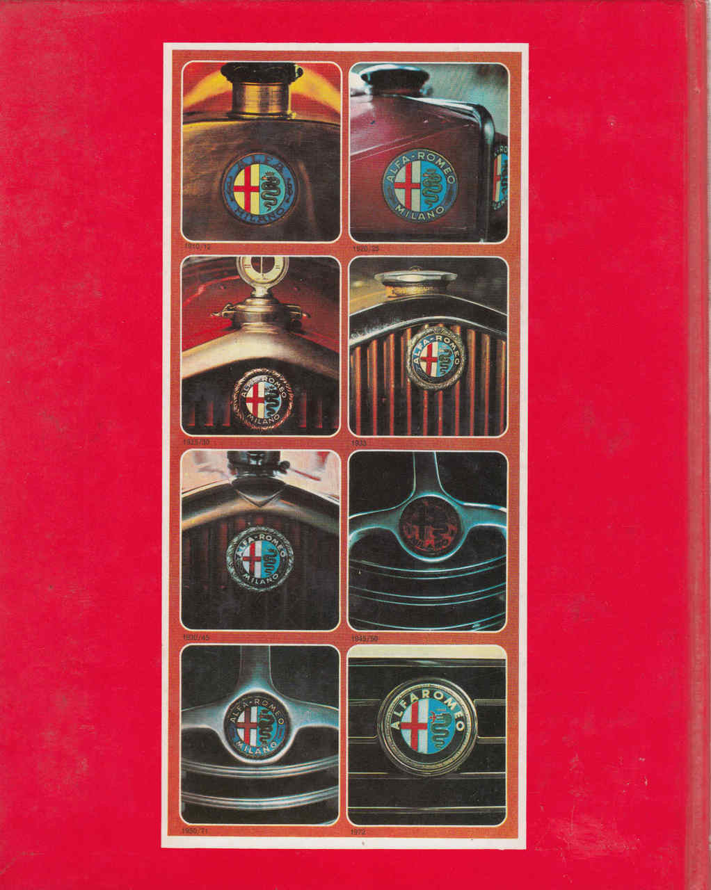 Alfa Romeo (Evan Green) (9780959663709) - back