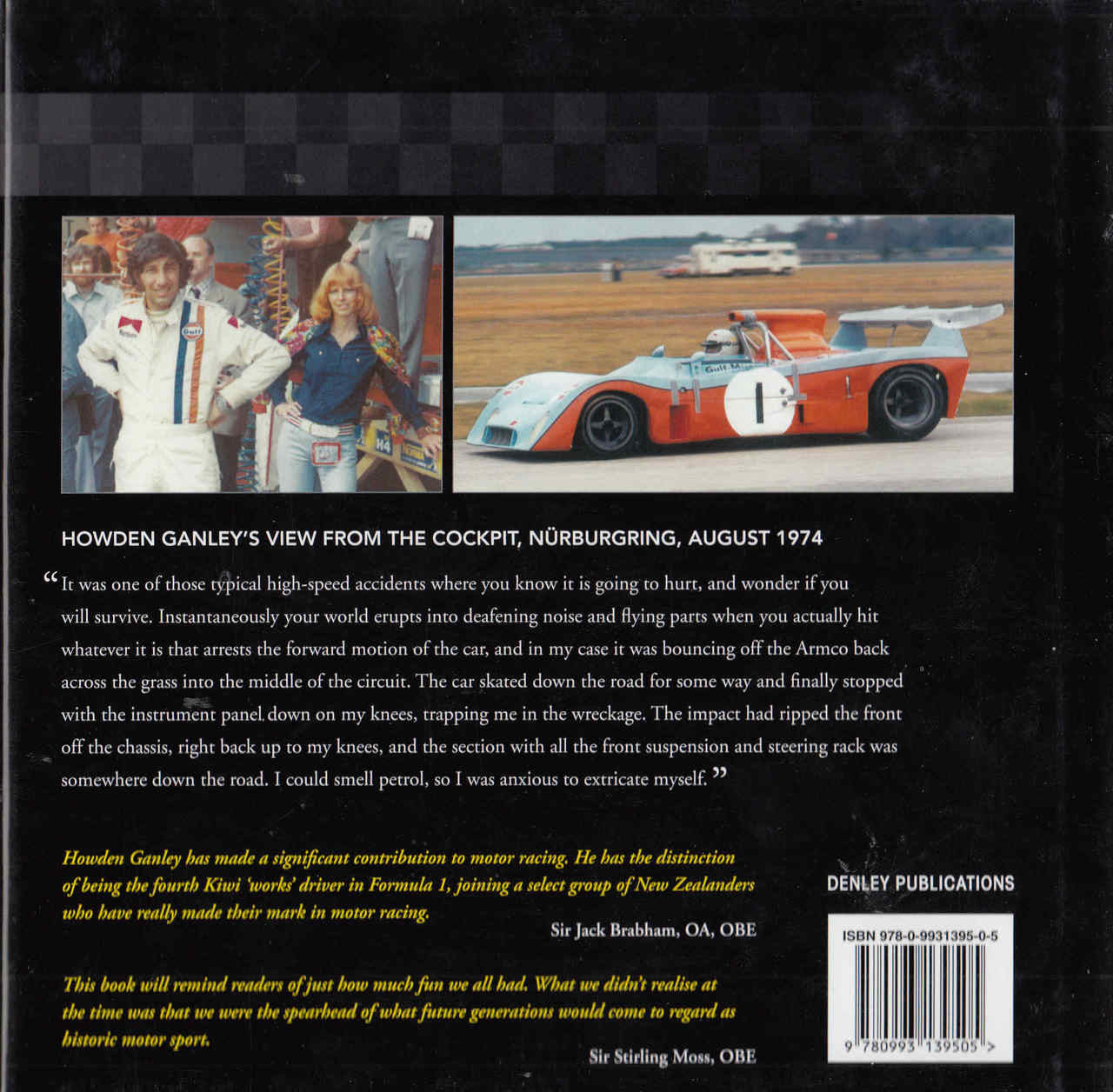 The Road To Monaco: My Life In Motor Racing - back