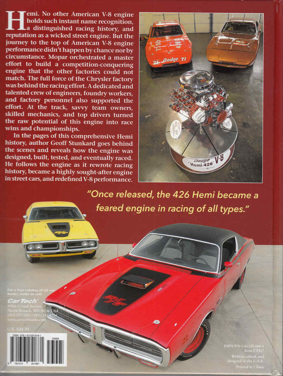 Hemi: A History of Chrysler's Iconic V-8 In Competition - back