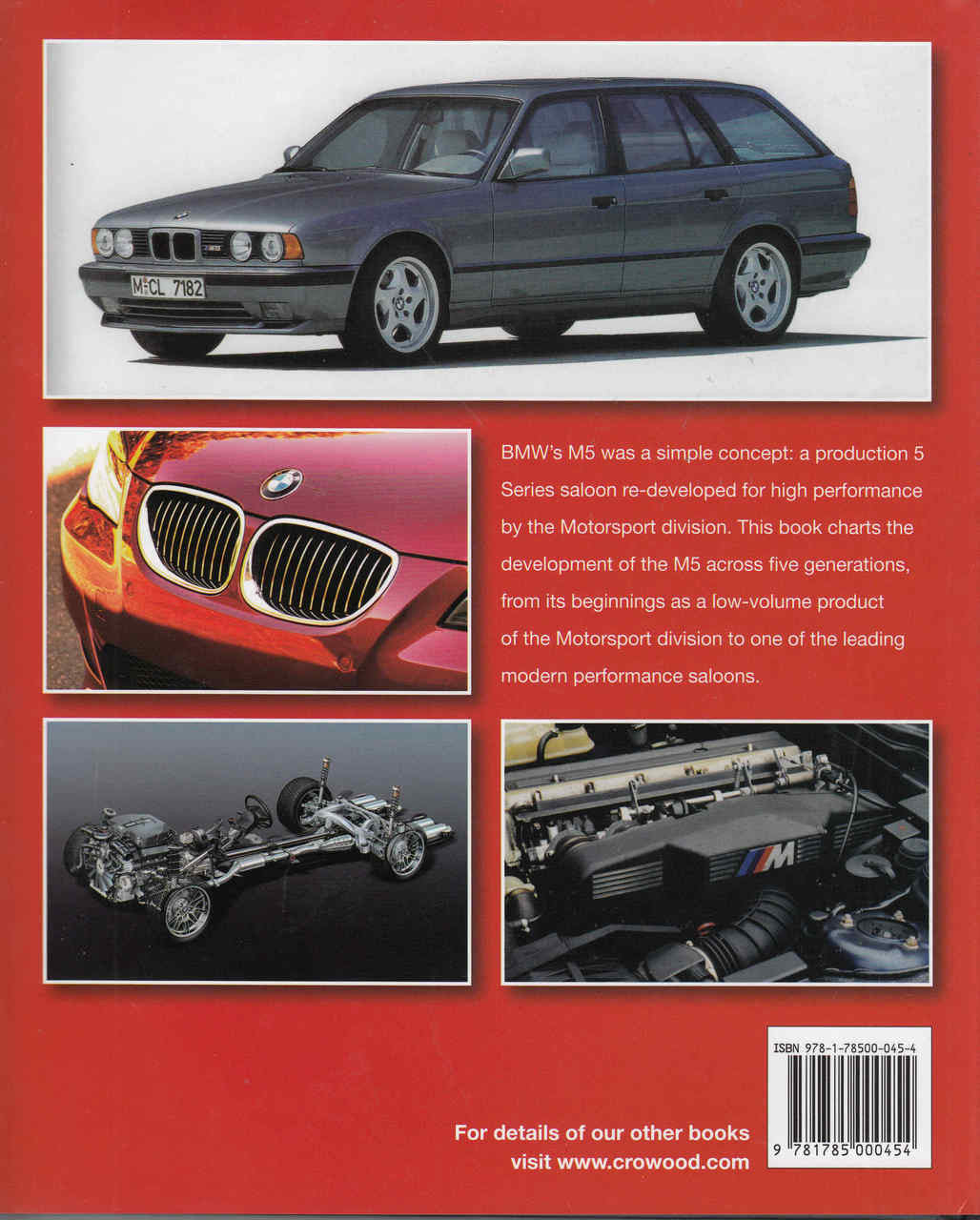 BMW M5 The Complete Story - back