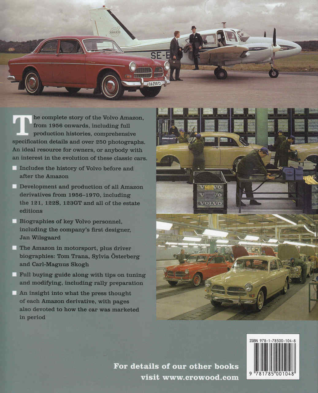 Volvo Amazon: The Complete Story ( 9781785001048) - back