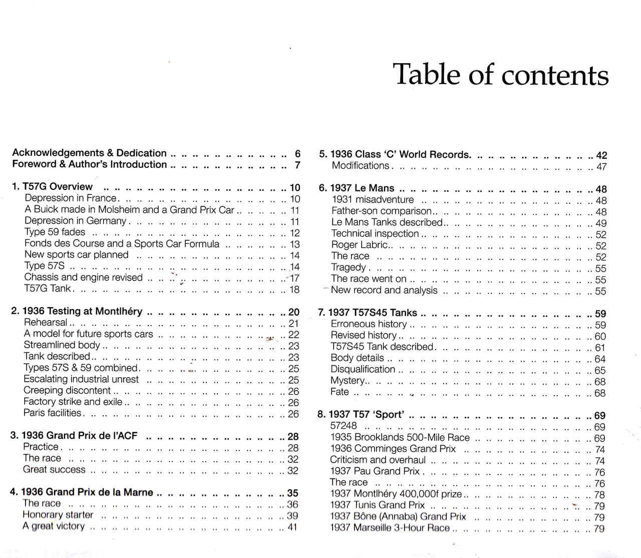 Bugatti Type 57 Grand Prix - A Celebration - cont1