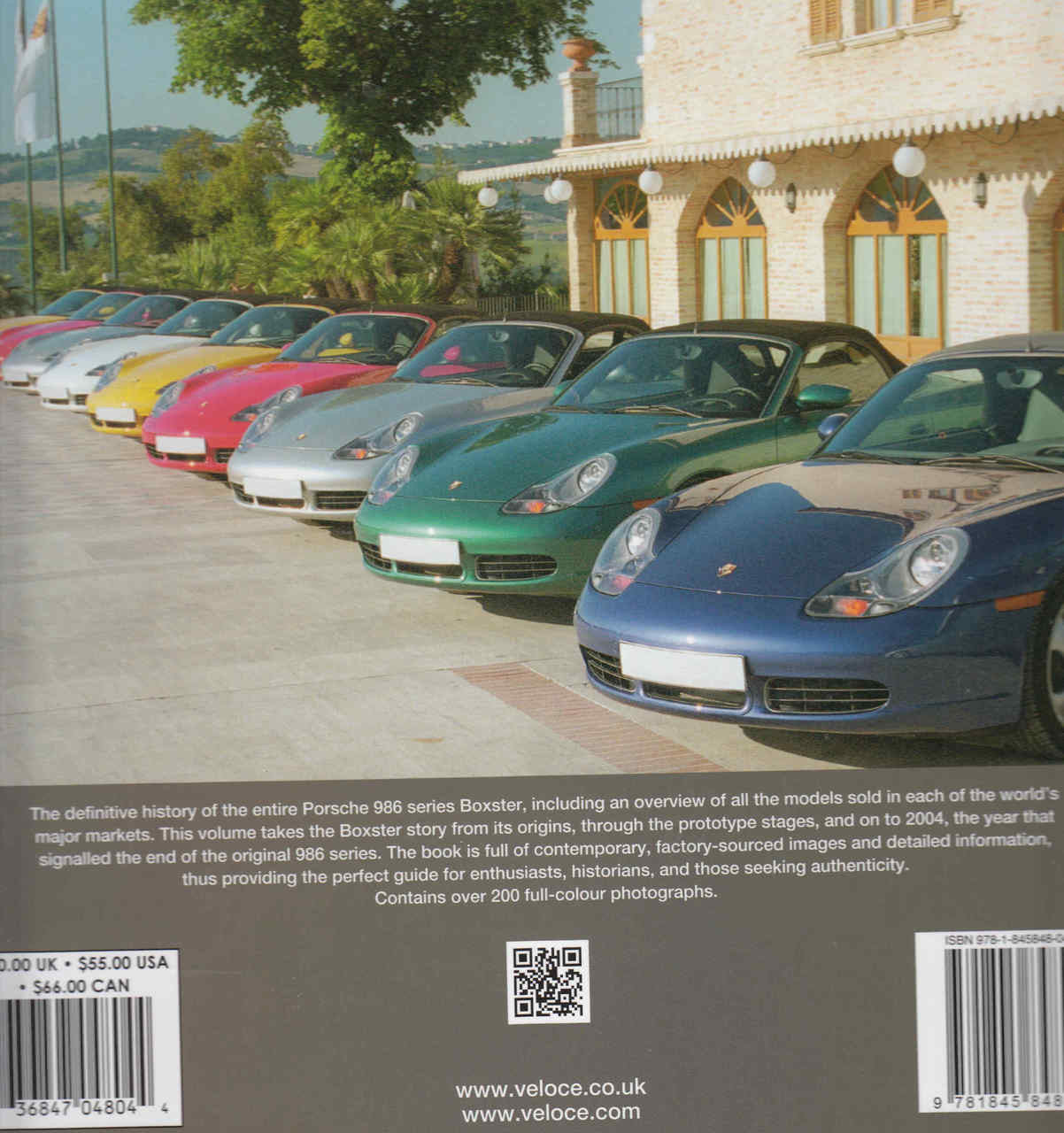 Porsche Boxster The 986 Series 1996 - 2004 (9781845848040) - back