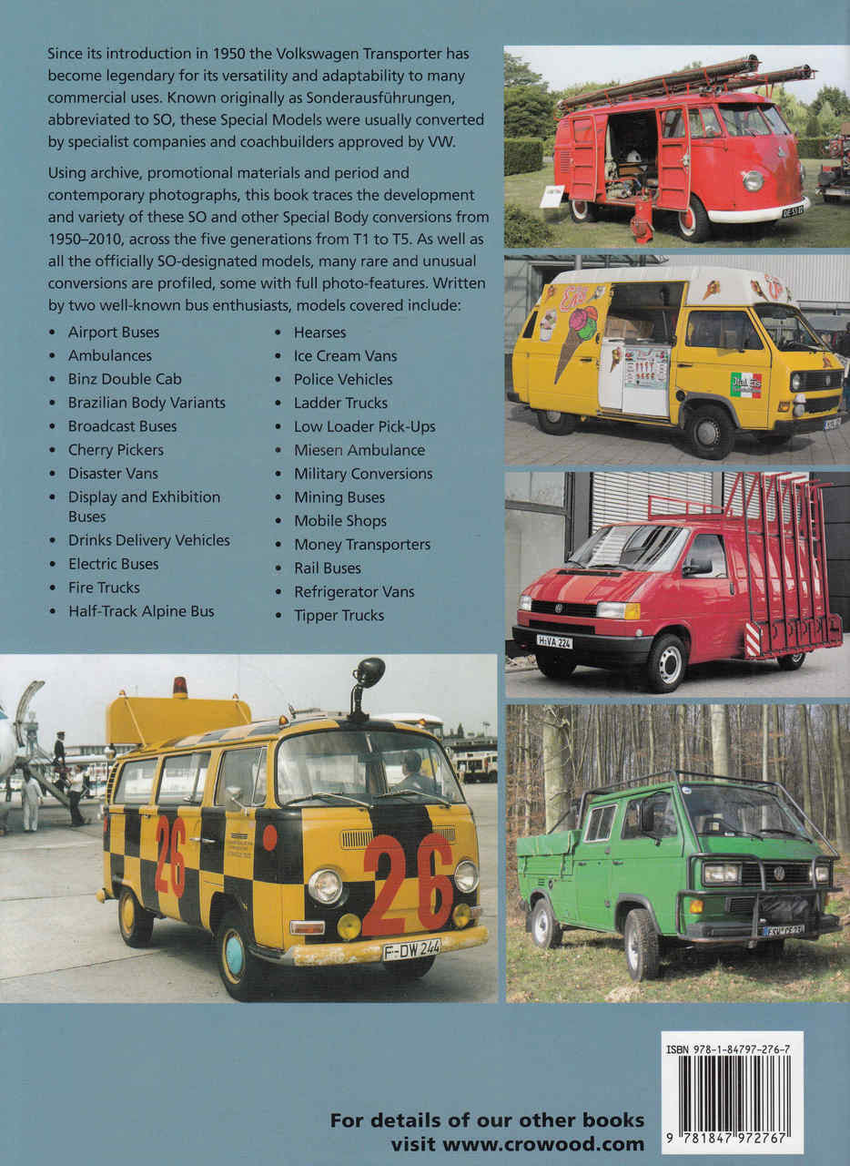 VW Bus and Pick-Up: Special Model: SO (Sonderausfuhrengen) - back