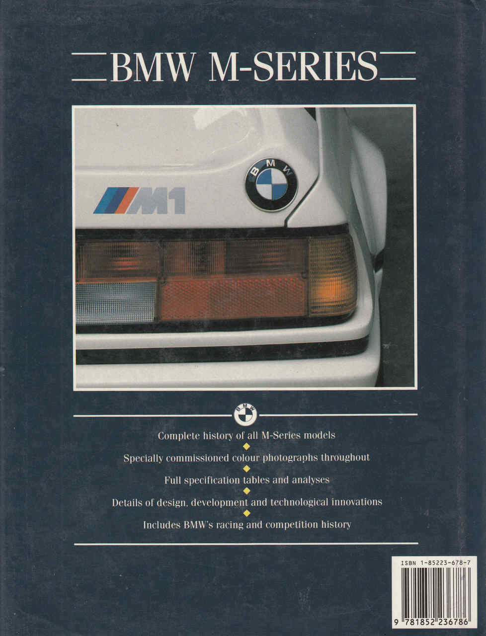 BMW M-Series The Complete Story (9781852236786) - back