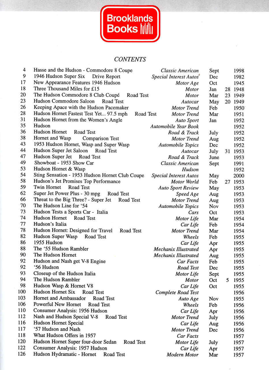 Hudson Performance Portfolio 1946 - 1957 (9781855206588) - cont