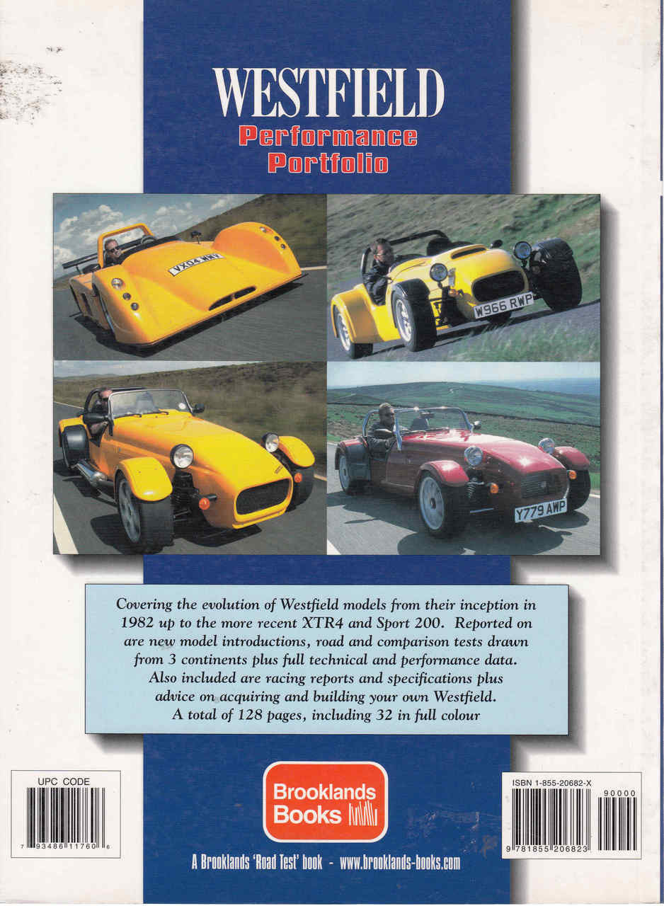 Westfield Performance Portfolio 1982 - 2004 ( 9781855206823) - back
