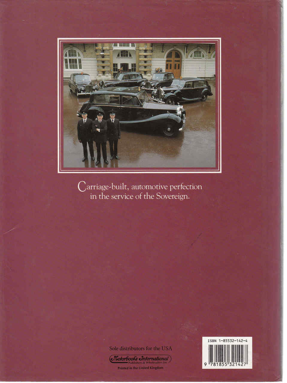 Royal Rolls-Royce Motor Cars (9781855321427) - back