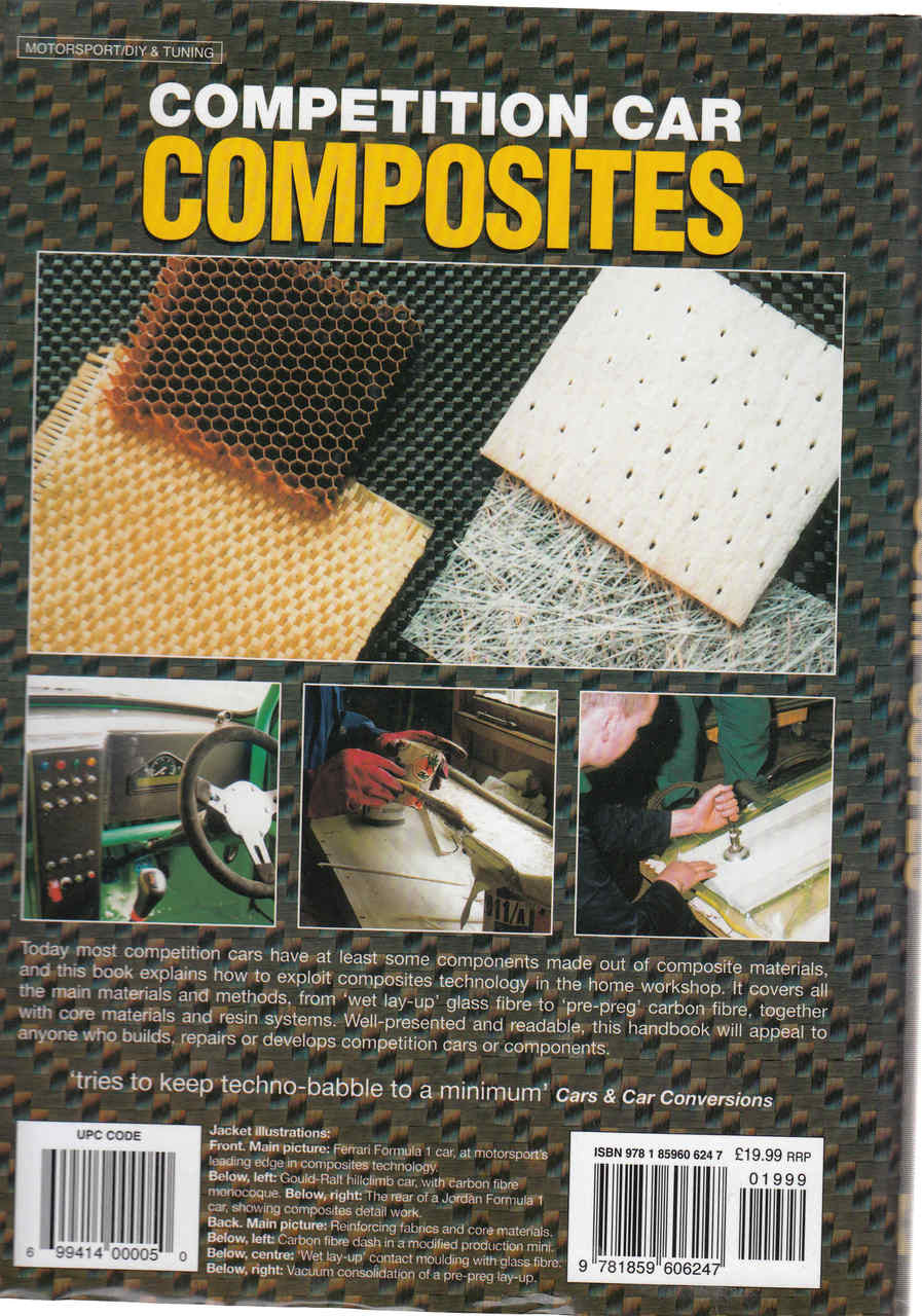 Competition Car Composites (Reprint) ( 9781859606247) - back
