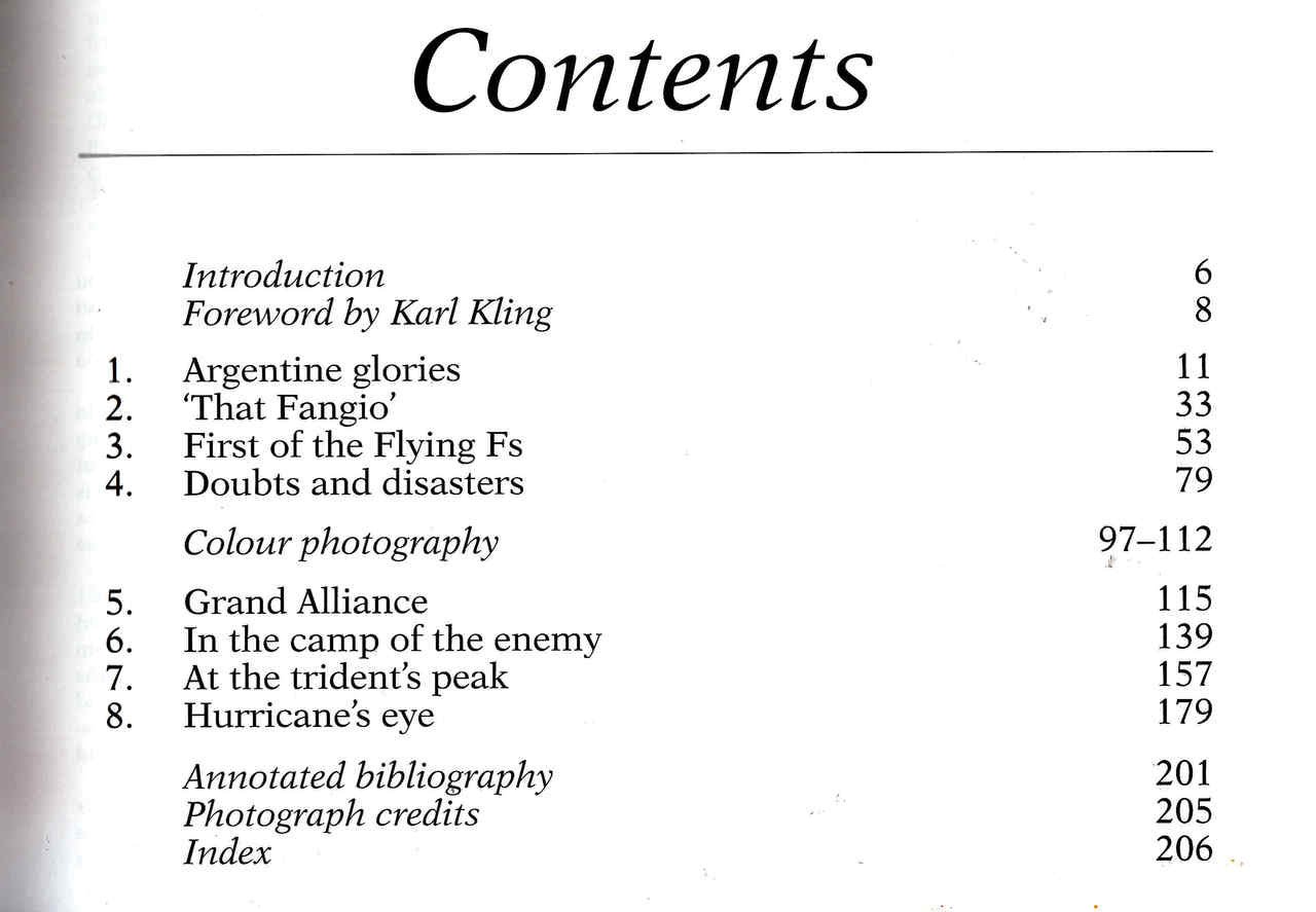 Juan Manuel Fangio Motor Racing's Grand Master (9781859606254) - cont