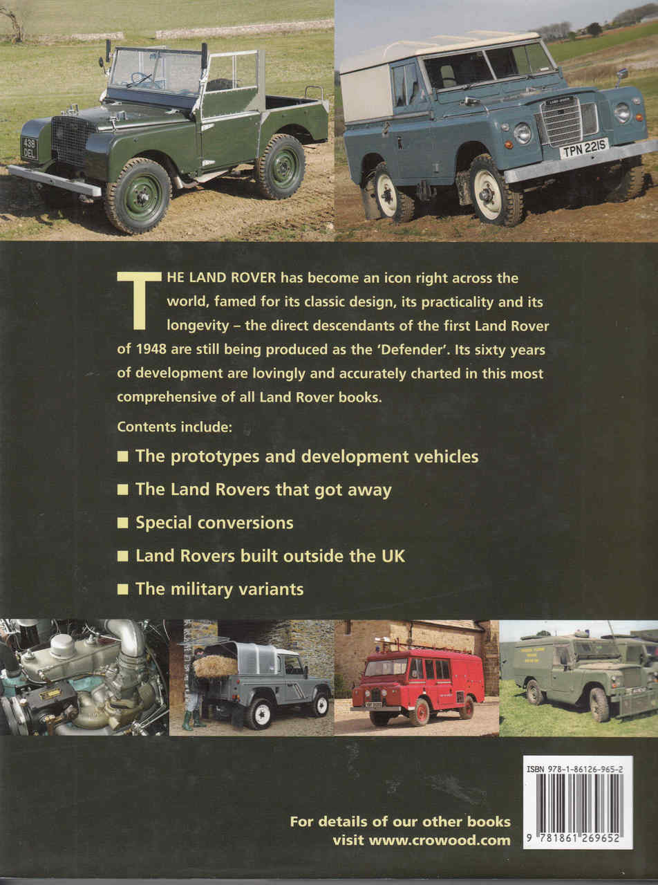 Land Rover 60 Years of the 4 x 4 Workhorse (9781861269652) - back