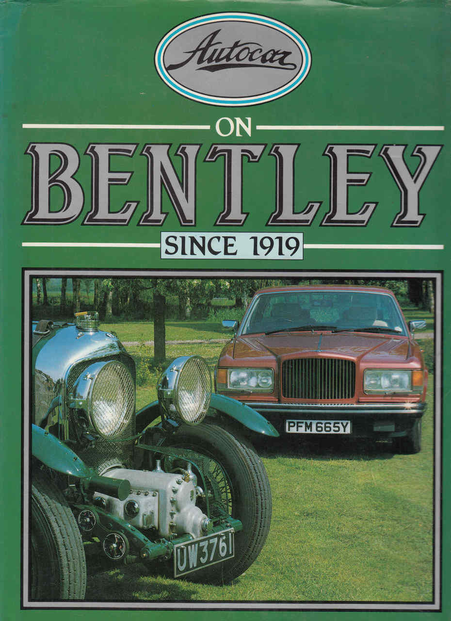 Autocar on Bentley since 1919 ( 978187097903) - front