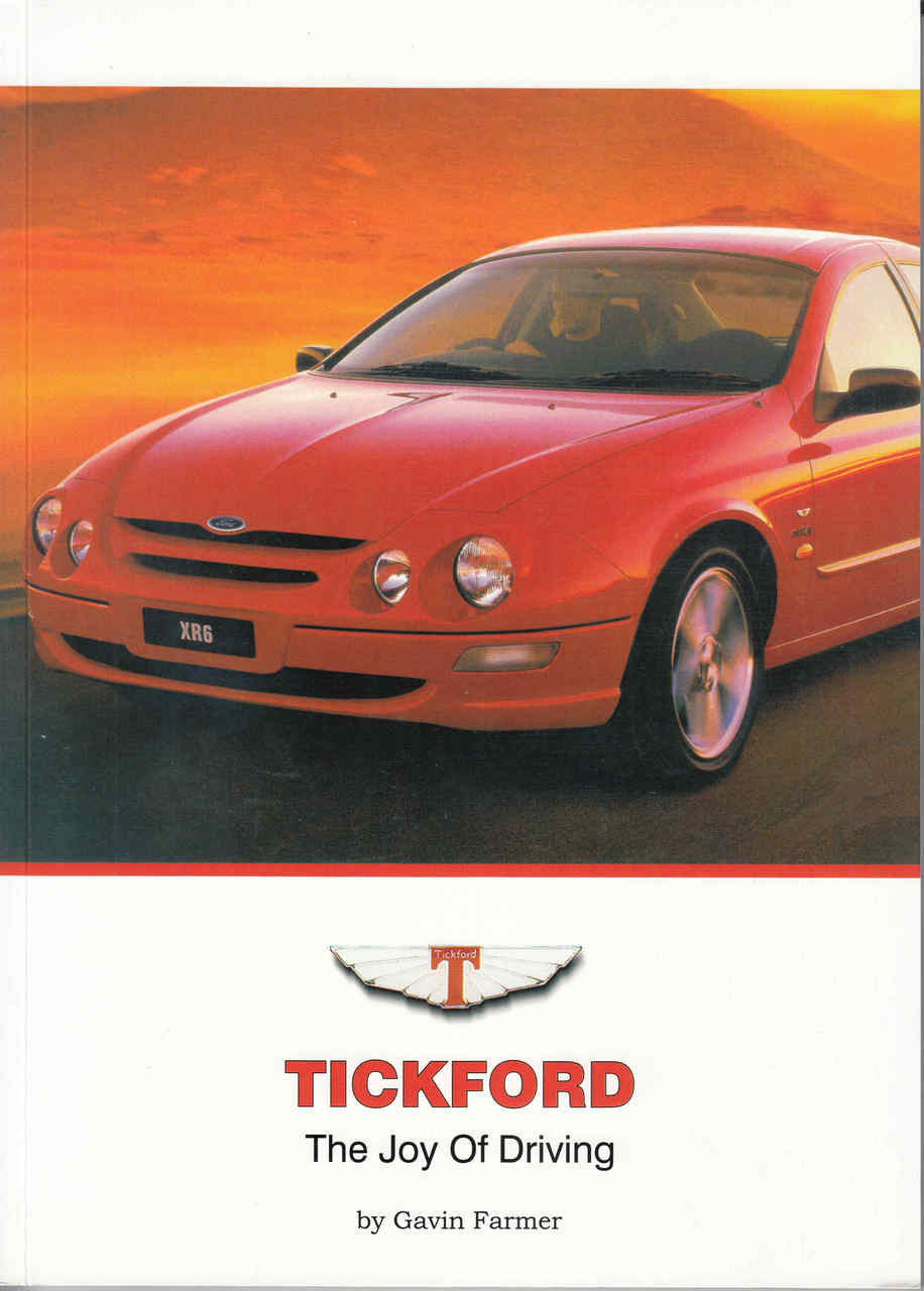 Tickford: The Joy Of Driving (9781876953034) - front