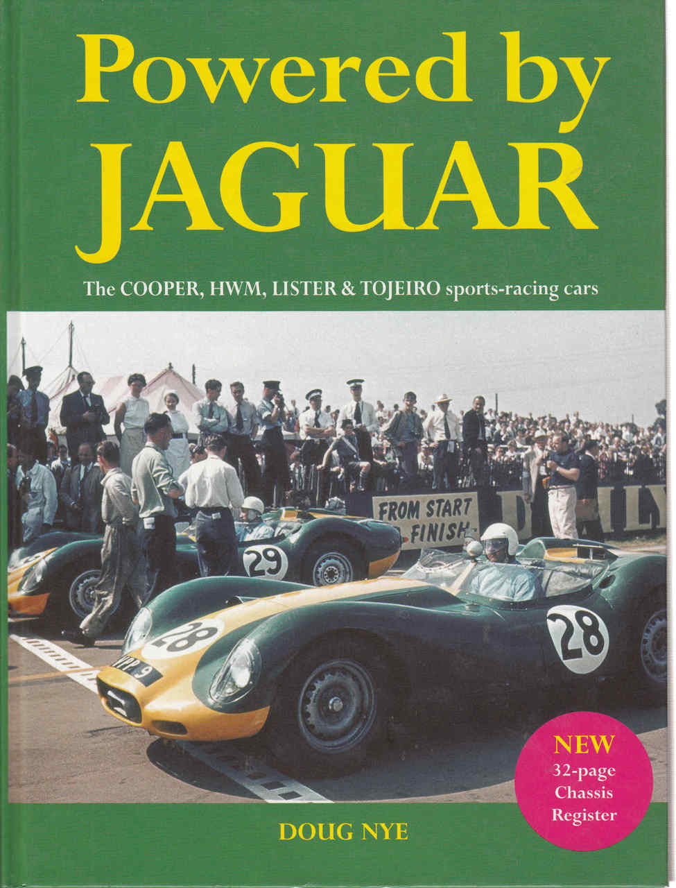 Powered by Jaguar: The Cooper, HWM, Lister & Tojero sports-racing cars  - front