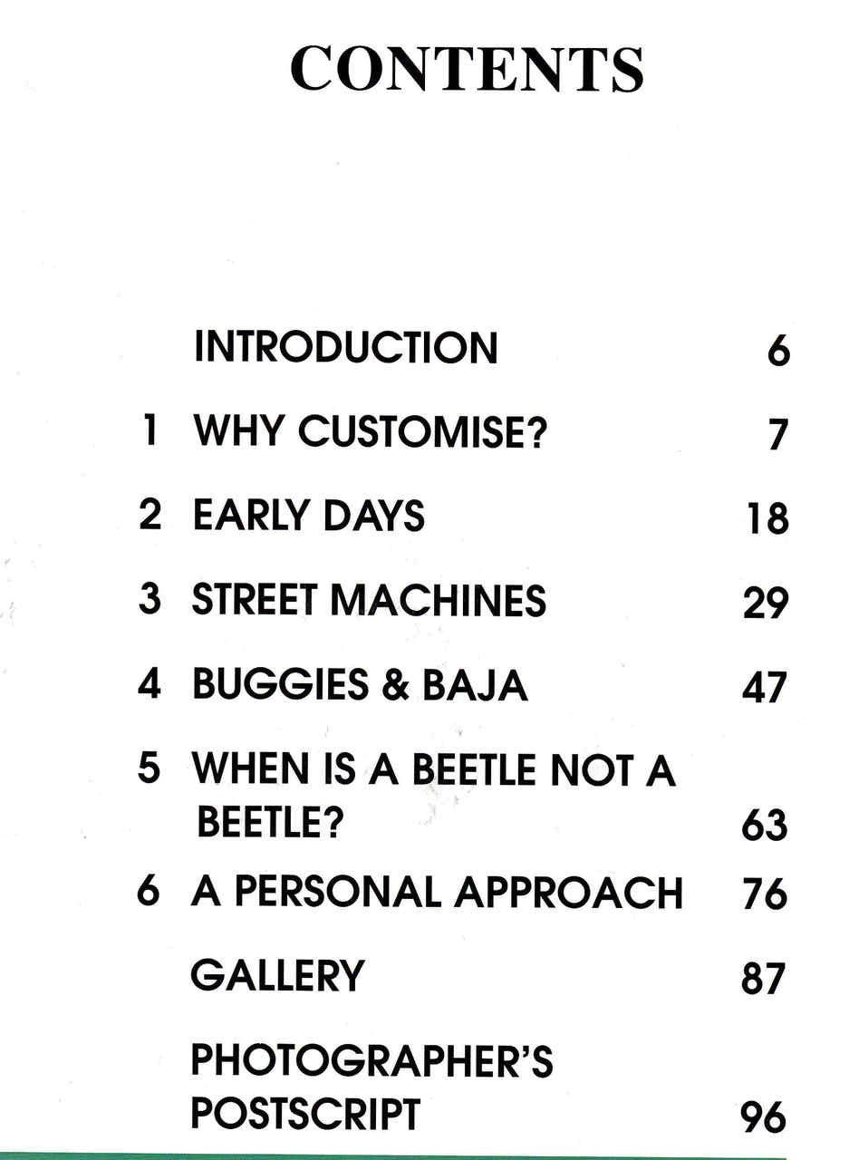 Custom VWs: Beetles, Bugs, Kit Cars & Buggies (Colour Family Album) (9781901295047) - cont