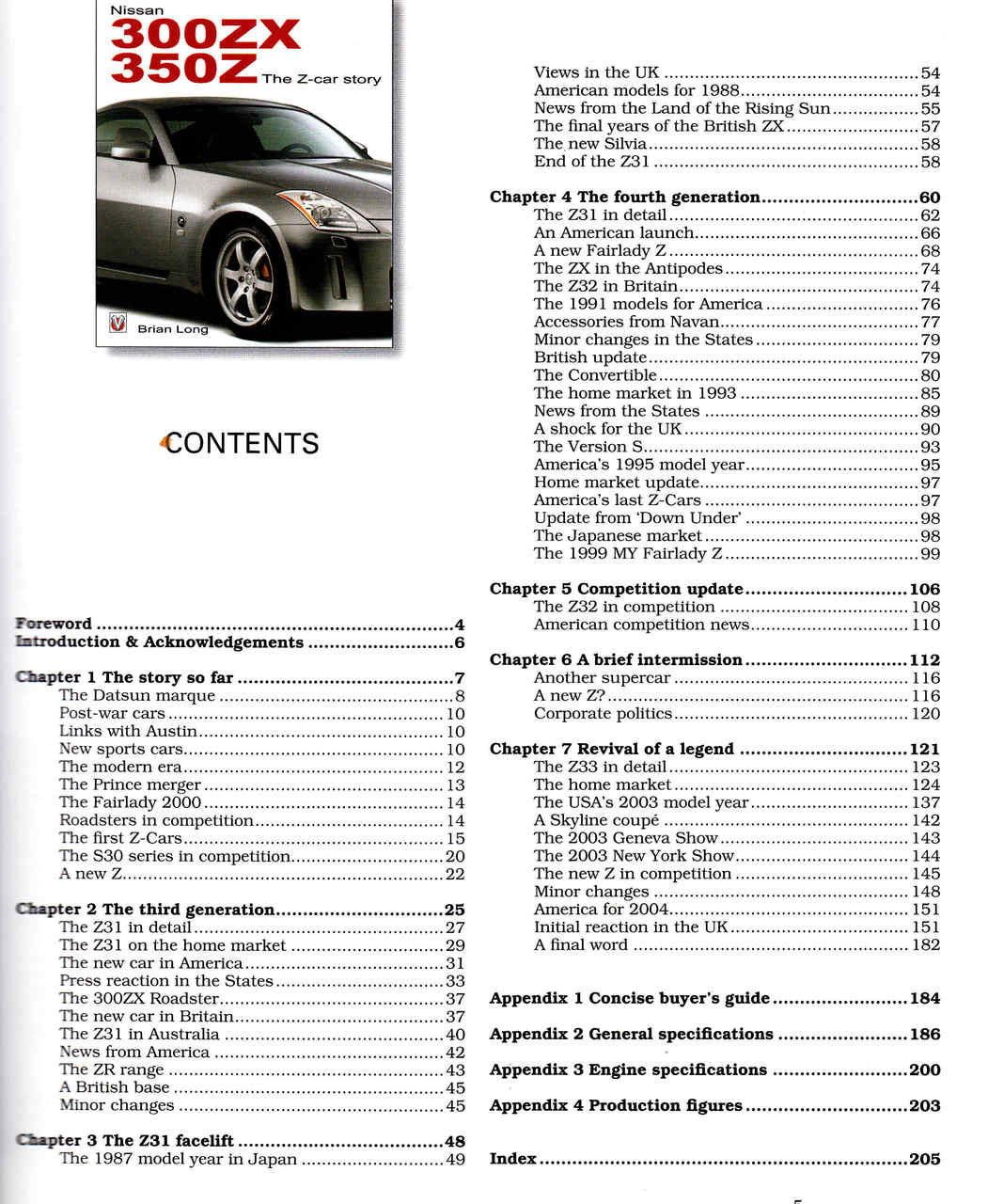 Nissan 300ZX, 350Z : The Z-Car story - cont