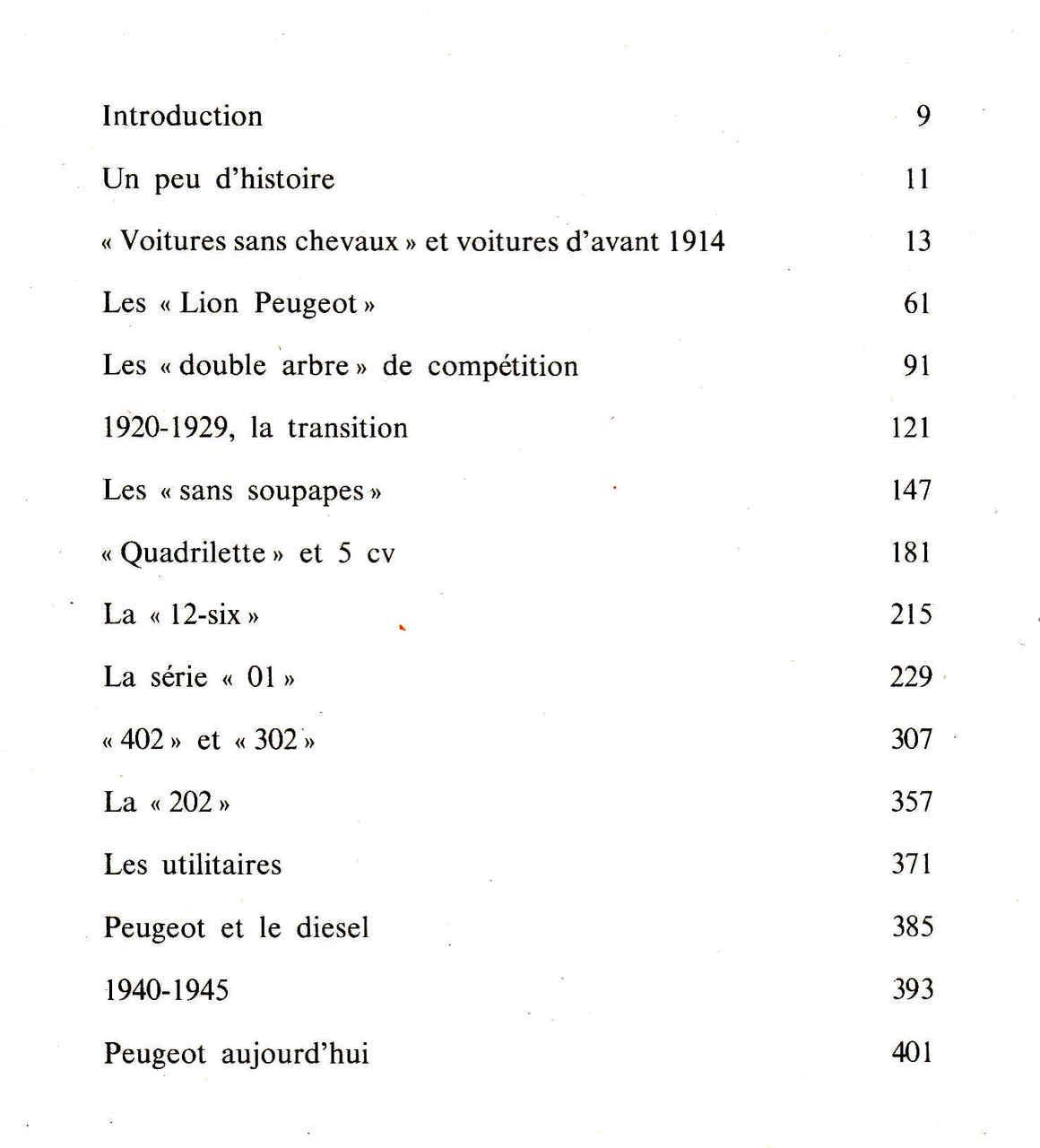 Peugeot Sous Le Signe Du Lion (French) (9782851200501) - cont