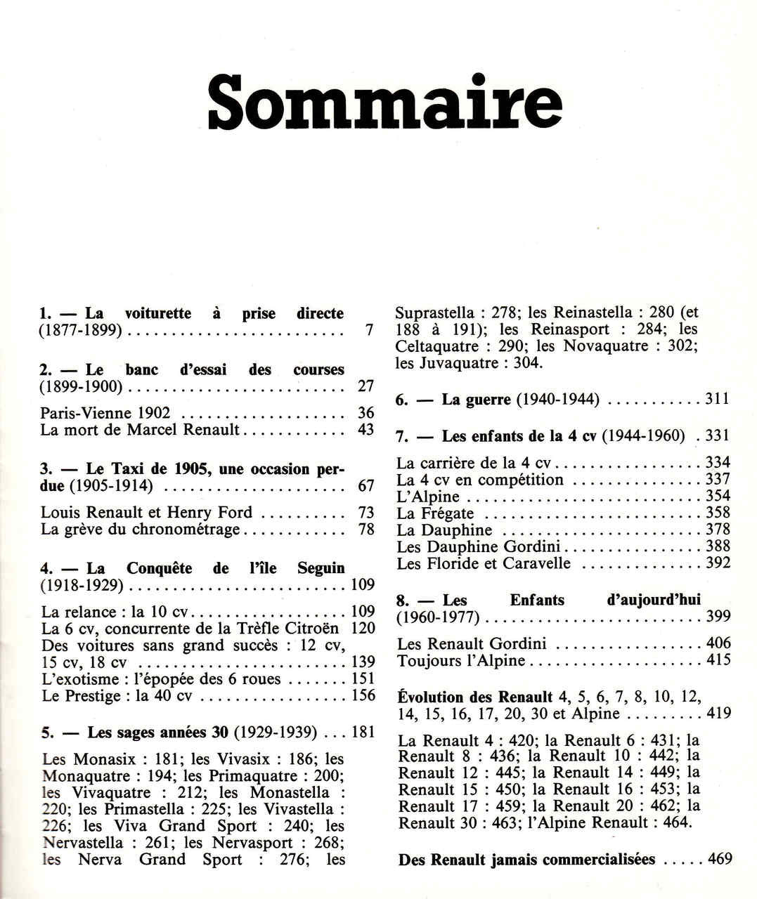 Renault, l'empire de Billancourt (Collection Prestige de l'automobile) (French Edition) (9782851200594) - cont