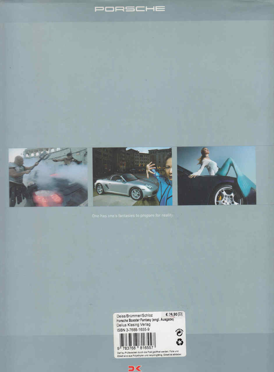 Porsche Boxster Fantasy (9783768816557) - back
