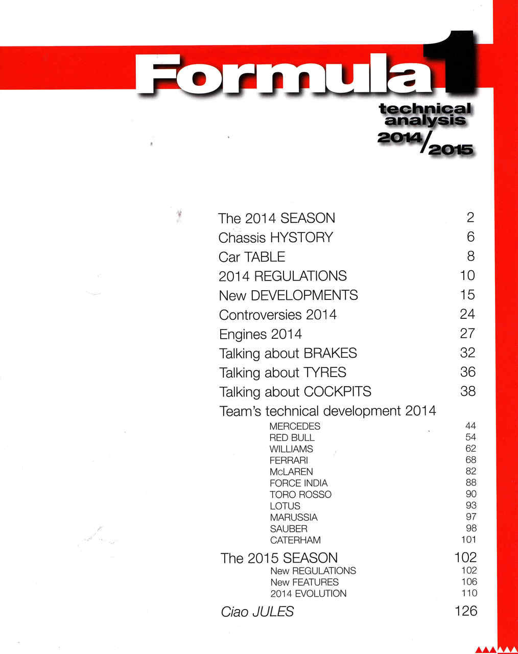 Formula 1 Technical Analysis 2014/2015 Giorgio Piola - cont