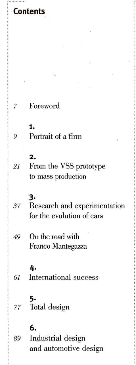 Franco Mantegazza I. DE. A Institute (Car Men Series No 7) (978887960108) - cont