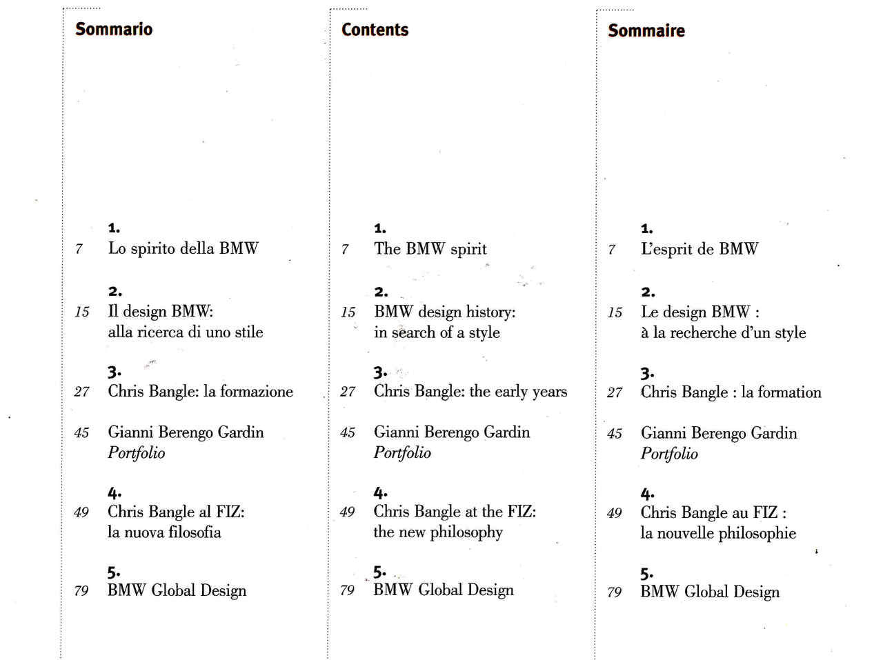 Chris Bangle: BMW Global Design (Car Men Series No 8) (9788879601122) - cont