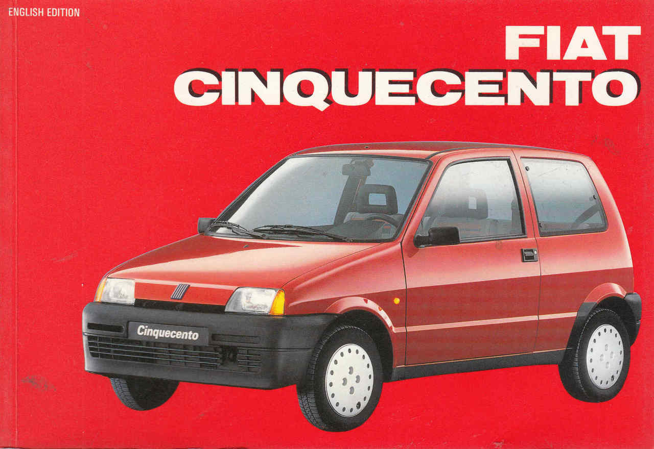 Fiat Cinquecento (Automobilia La Collection / English Edition) (9788885880528) front