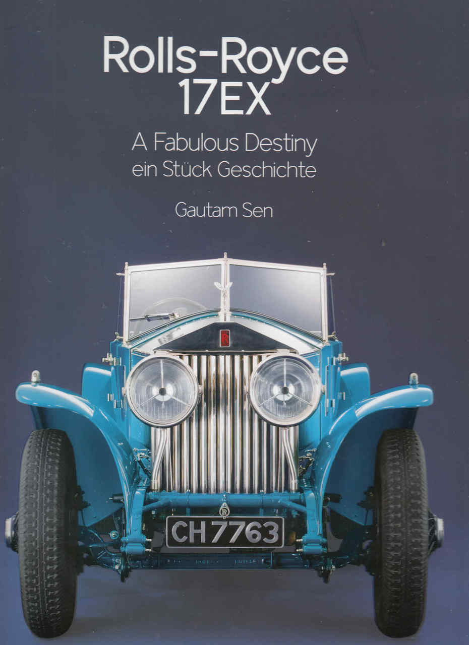 Rolls-Royce 17EX: A Fabulous Destiny (9789350872727) - front